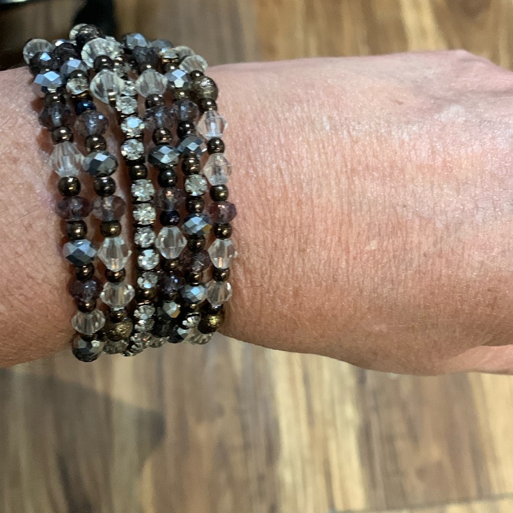 Beautiful sparkly wraparound bracelet